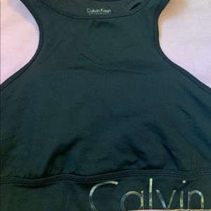 Calvin Klein halter sports bra